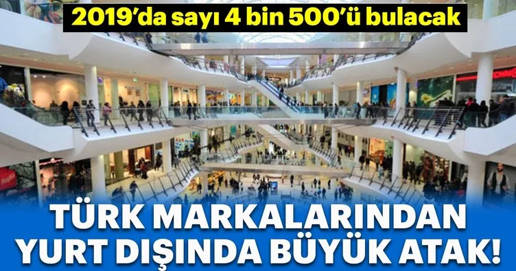 Türk markaları 2019’da yurt dışında en az 500 mağaza açacak!