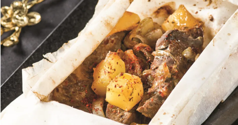 Kağıtta Ciğer Tarifi Et Yemekleri Sofra