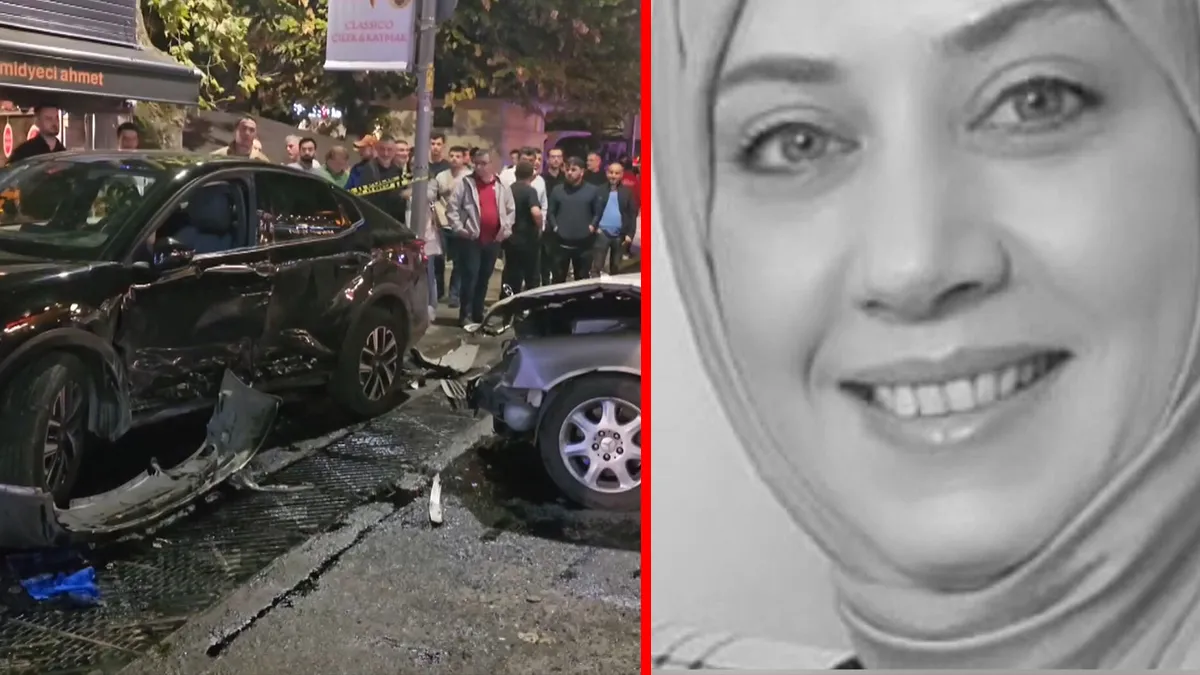 Üsküdar'da meydana gelen kazanın ardından adliye önü
