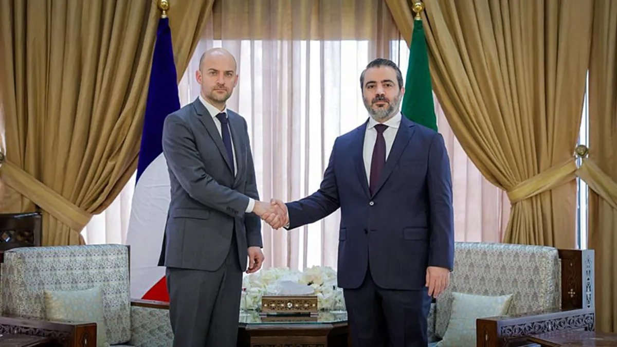 Suriye Dışişleri Bakanı Şeybani Fransız mevkidaşıyla görüştü