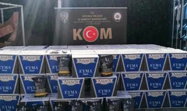 1 milyon 540 bin makaron ele geçirildi!