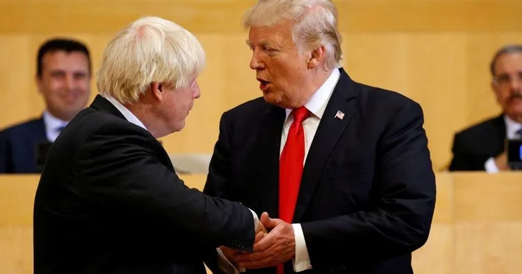 ABD Başkanı Trump ve İngiltere Başbakanı Johnson telefonda görüştü