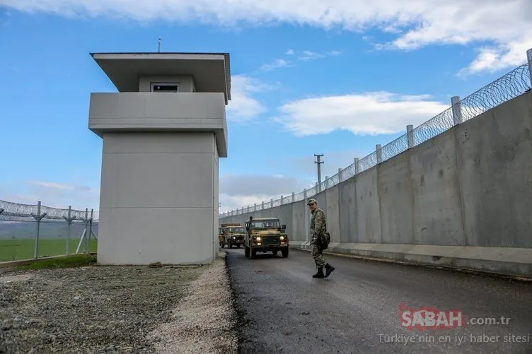 Suriye sınırındaki 564 kilometrelik güvenlik duvarını tamamladı Suriye sınırındaki 564 kilometrelik güvenlik duvarını tamamladı