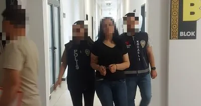 Kuyumcudan 47 bin TL'lik altın çalan kadın yakalanarak tutuklandı #kocaeli