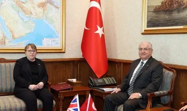 Milli Savunma Bakanı Yaşar Güler Birleşik Krallık Savunma Tedarik ile bir araya geldi #ankara