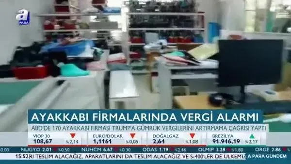 Ayakkabı firmalarında vergi alarmı