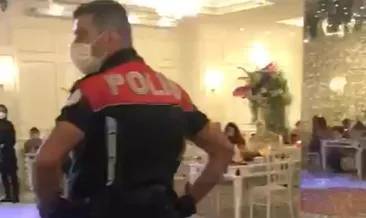 Bursa’da düğün salonuna korona baskını