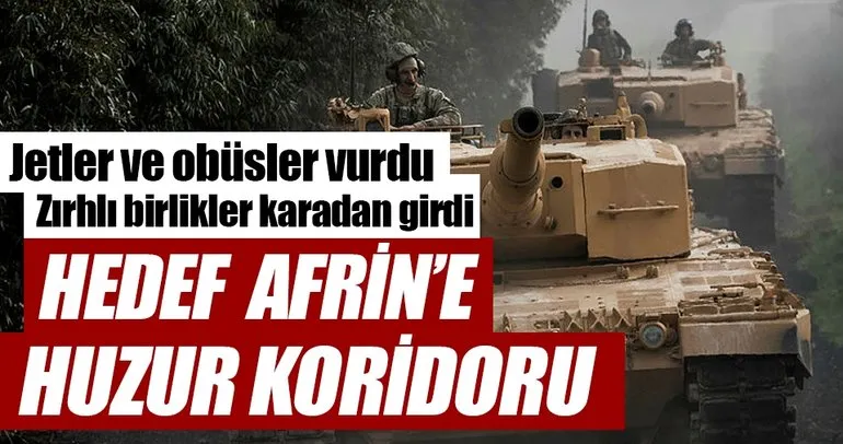 Afrin’e huzur koridoru