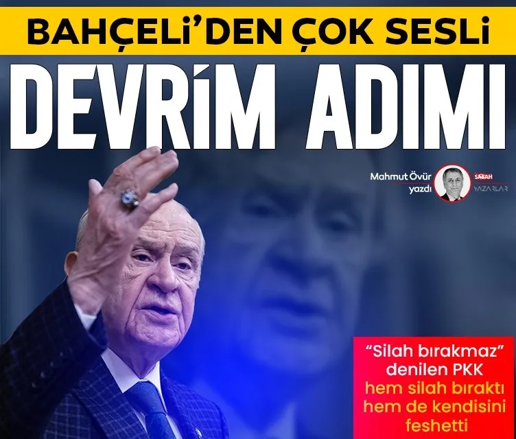 Bahçeli’den ‘çok sesli devrim’ adımı