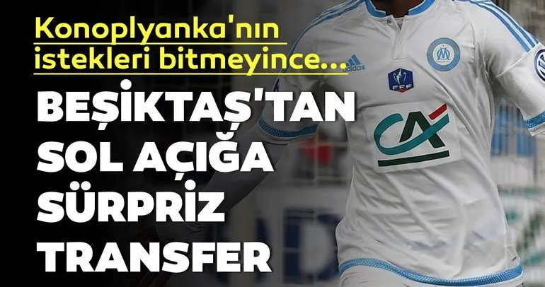 Son dakika Beşiktaş transfer haberleri! Beşiktaş’tan sol açığa sürpriz transfer