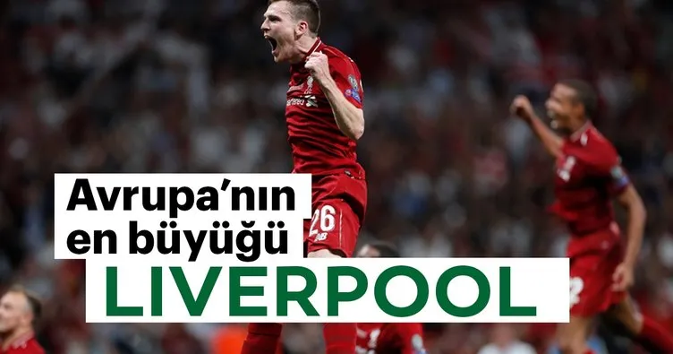 Avrupa'nın en büyüğü: Liverpool