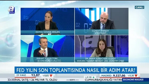 Ekonomi Masası | 10.12.2019