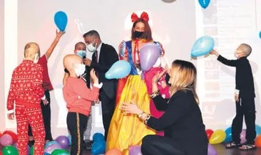 Pamuk Prenses doğum gününü çocuklarla kutladı