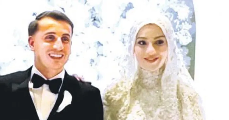 Milli futbolcu Kerem Aktürkoğlu evlendi