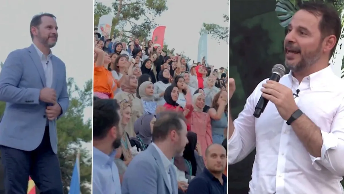 Berat Albayrak TÜGVA kampında gençlere seslendi: Son 500 yılın en önemli nesli sizsiniz Berat Albayrak TÜGVA kampında gençlere seslendi: Son 500 yılın en önemli nesli sizsiniz