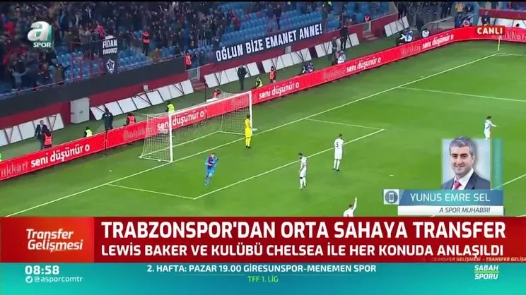 Trabzonspor Lewis Baker ile anlaştı