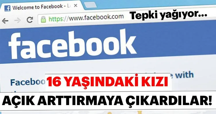 16 yaşındaki genç kızı Facebook üzerinden sattılar!