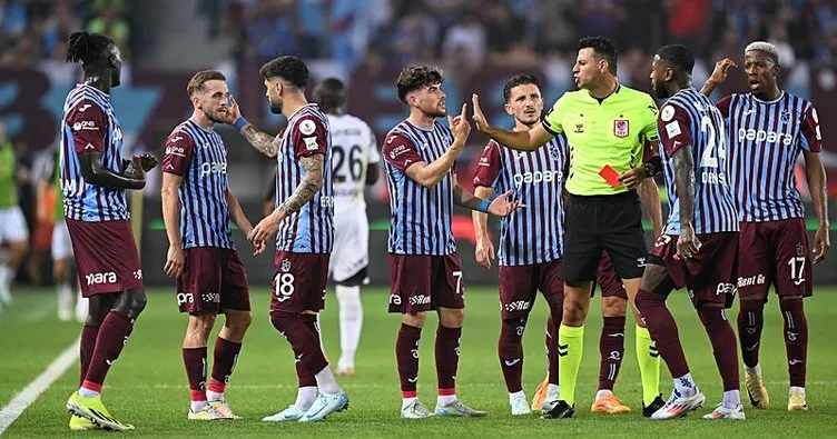 Trabzonspor’da Visca’dan ’kırmızı kart’ özrü