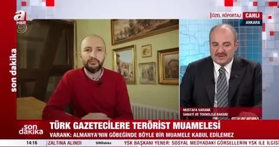 Bakan Varank: Türk gazetecilere terörist muamelesini şiddetle kınıyoruz | Video