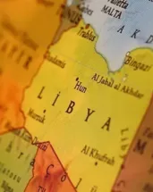 Libya’da uçak pistten çıktı alev aldı!