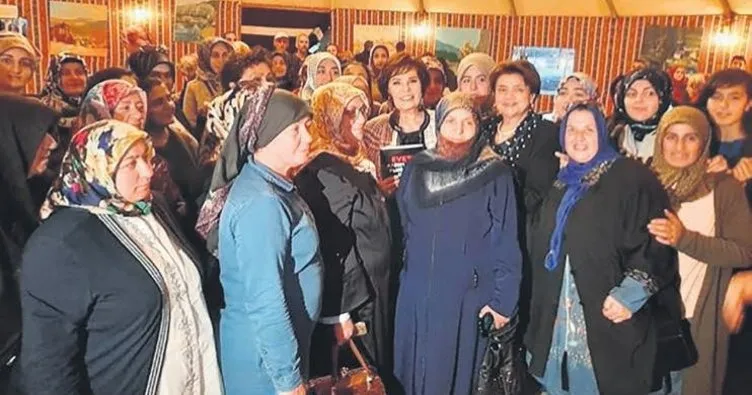 Hülya Koçyiğit’ten Erzurumlu kadınlara destek