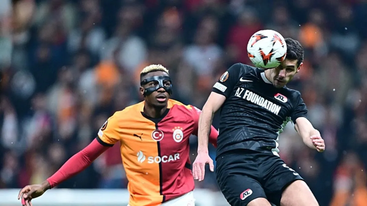Son dakika: Galatasaray AZ Alkmaar’a elendi! Cimbom rakibine diş geçiremedi…
