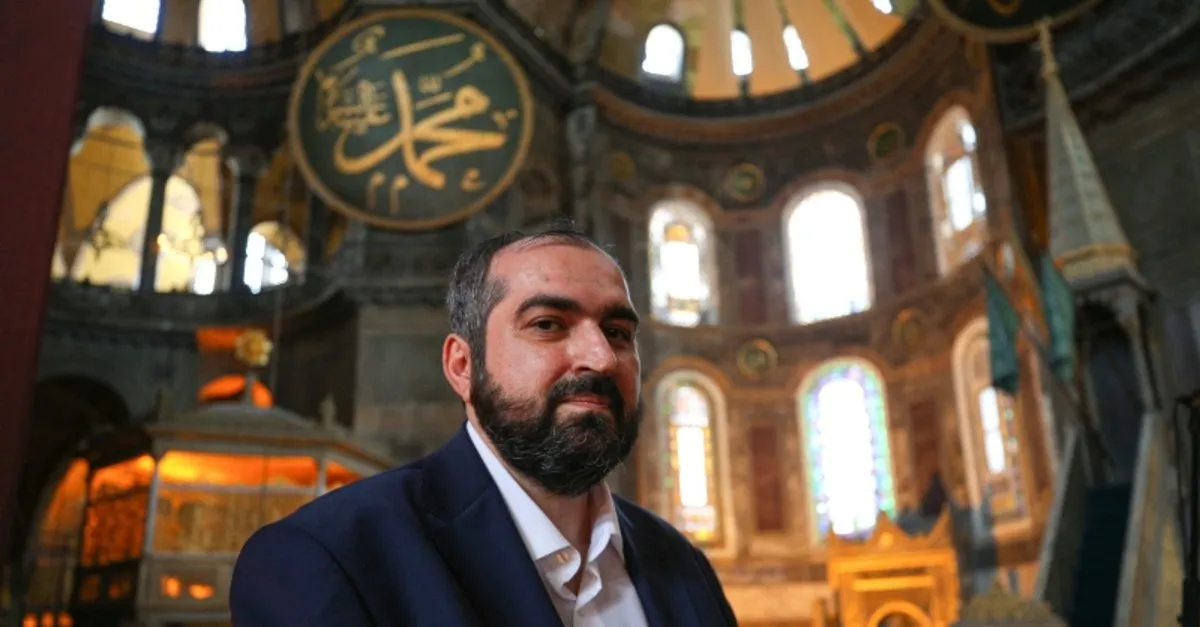son dakika ayasofya eski imami