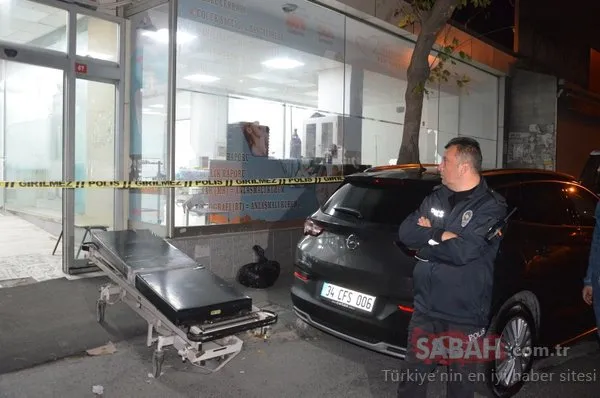 Avcılar'da tıp merkezinde doktor doktoru tabancayla vurdu