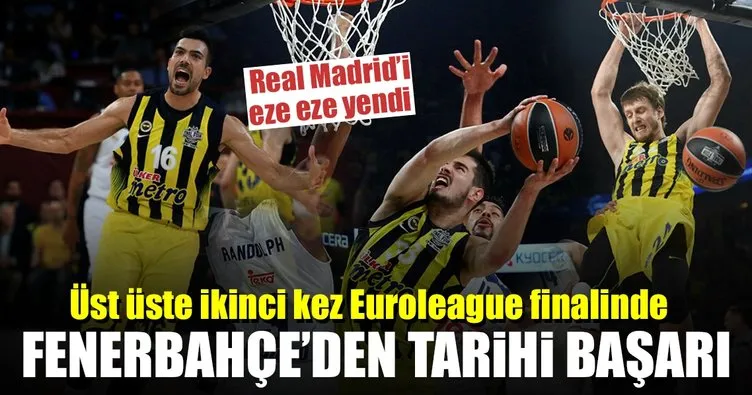 Fenerbahçe Euroleague’de finale yükseldi