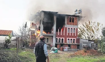 Cahillik evi yaktı