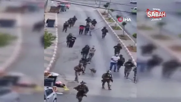İsrail güçleri, 40 Filistinliyi gözaltına aldı | Video