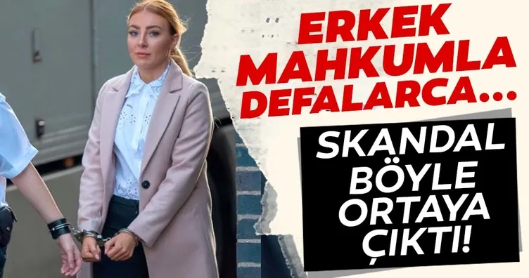 Ülkeyi karıştırdı! Kadın gardiyan erkek mahkumla ilişki yaşamaktan tutuklandı