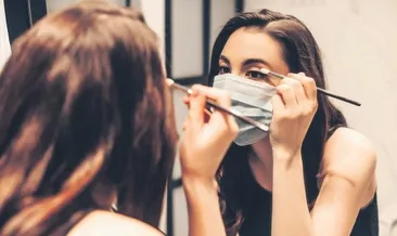 Maskenin altına yoğun makyaj yapmayın