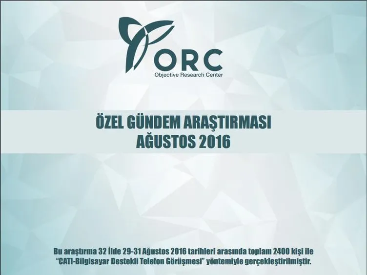 ORC’den gündeme özel anket