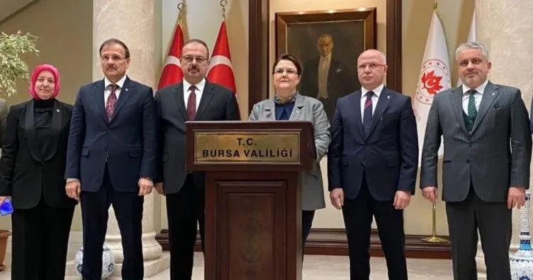 Aile ve Sosyal Hizmetler Bakanı Yanık Bursa’da ziyaretlerde bulundu