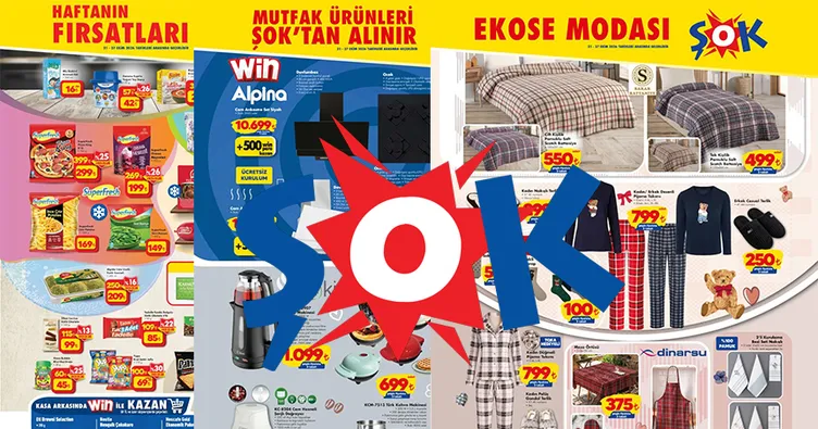 ŞOK aktüel 21-27 Ekim 2026 kataloğu: Güveç tencere, balık tavası... Bu hafta ŞOK’ta neler var?