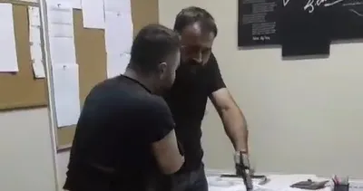 Dershanede silahlı kavga!