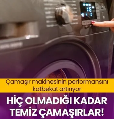 Çamaşır makinesi performansını katbekat artıracak formül!