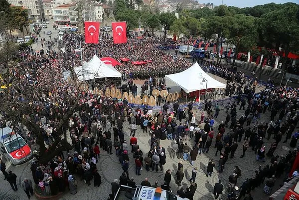 Afrin Şehidi Taner Kart'ı son yolculuğuna on binler uğurladı