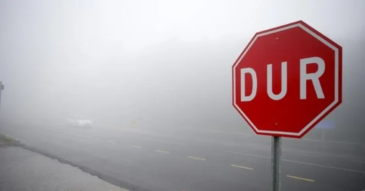 Bolu’da yoğun sis D-100 Karayolu ulaşımını aksatıyor
