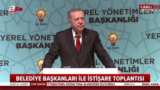 Son dakika... Cumhurbaşkanı Erdoğan'dan AK Parti Belediye Başkanları İstişare ve Değerlendirme Toplantısı'nda flaş açıklamalar