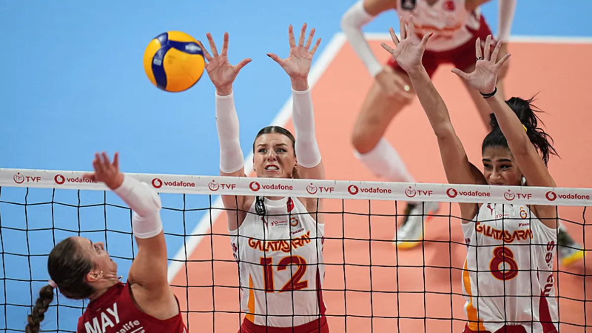 Galatasaray Daikin, Aras Kargo'ya 3-2 Mağlup Oldu