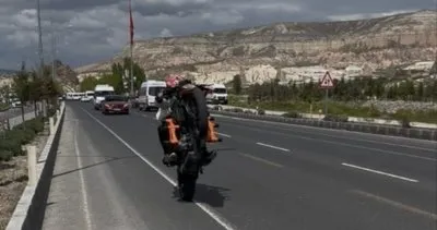 Sosyal medyada yayınlanan video, sürücüye pahalıya patladı #nevsehir