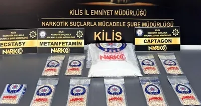 Kilis’te mezarlıkta uyuşturucu operasyonu: Binlerce hap ele geçirildi #kilis