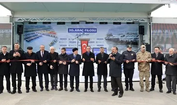 Erzurum Büyükşehir Belediyesi yeni araç filosunu tanıttı