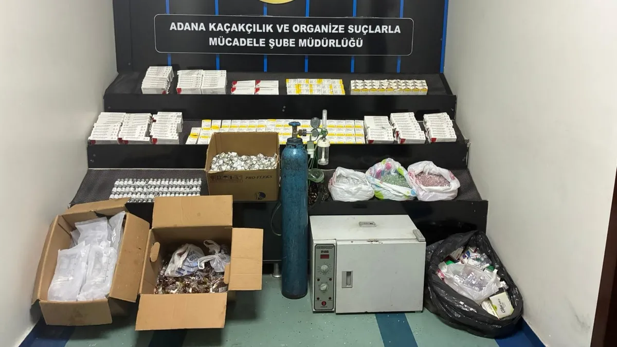 Sahte ilaç operasyonunda 8 bin 180 ilaç ele geçirildi Sahte ilaç operasyonunda 8 bin 180 ilaç ele geçirildi