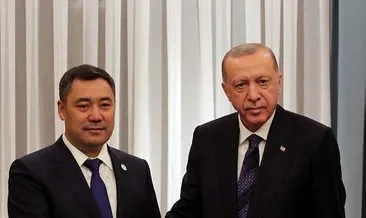 Başkan Erdoğan, Kırgızistan Cumhurbaşkanı Caparov’un doğum gününü kutladı