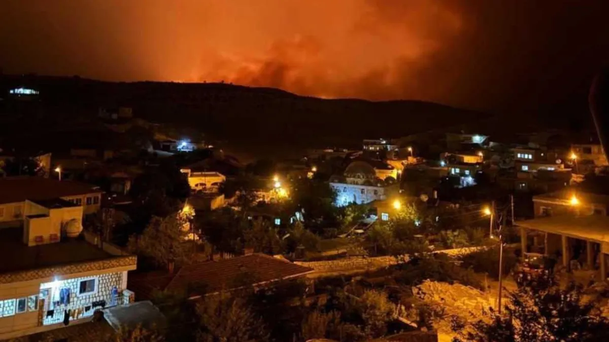Anız yangını faciasından kurtulanlar anlattı: Cehennem gibiydi