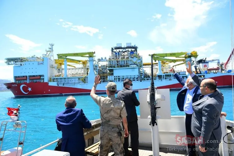Vatandaşlardan ’Fatih’ sondaj gemisine yoğun ilgi