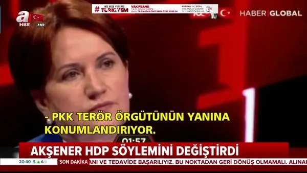 Millet ittifakı çatırdıyor! Meral Akşener'den krize neden olacak 'HDP' sözleri | Video